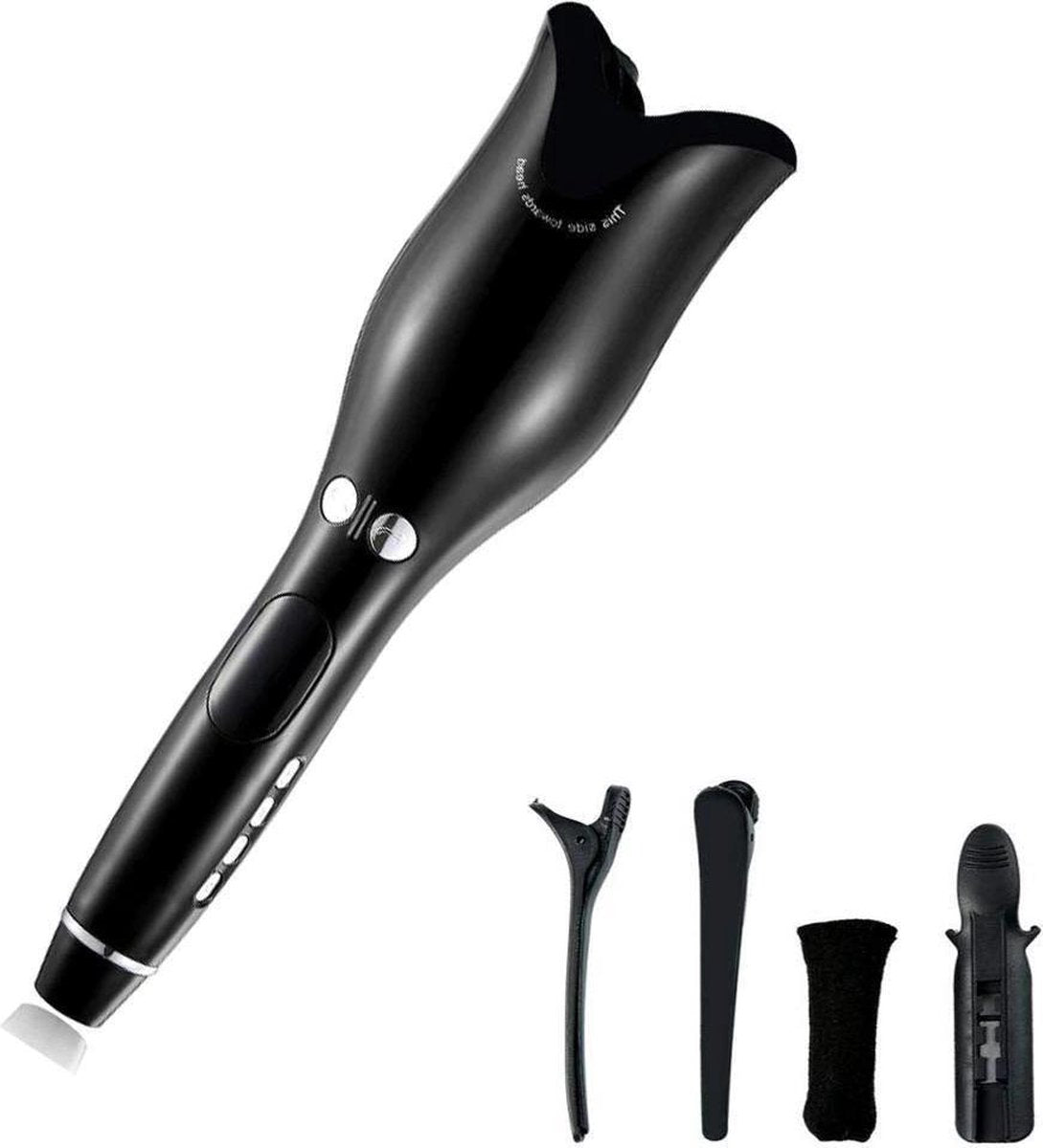 UMATE Air Spin N Curl stapster rotierender lockenwickler mit keramikplatte, tragbarer kabelloser zauberstab