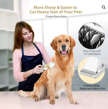 AERB Hundefriseur Kabellose Hundepflegemaschine Haustierschermaschine