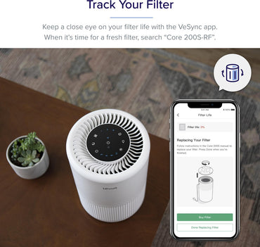 Levoit Core 200s Smart True HEPA Luftreiniger – Luftreiniger