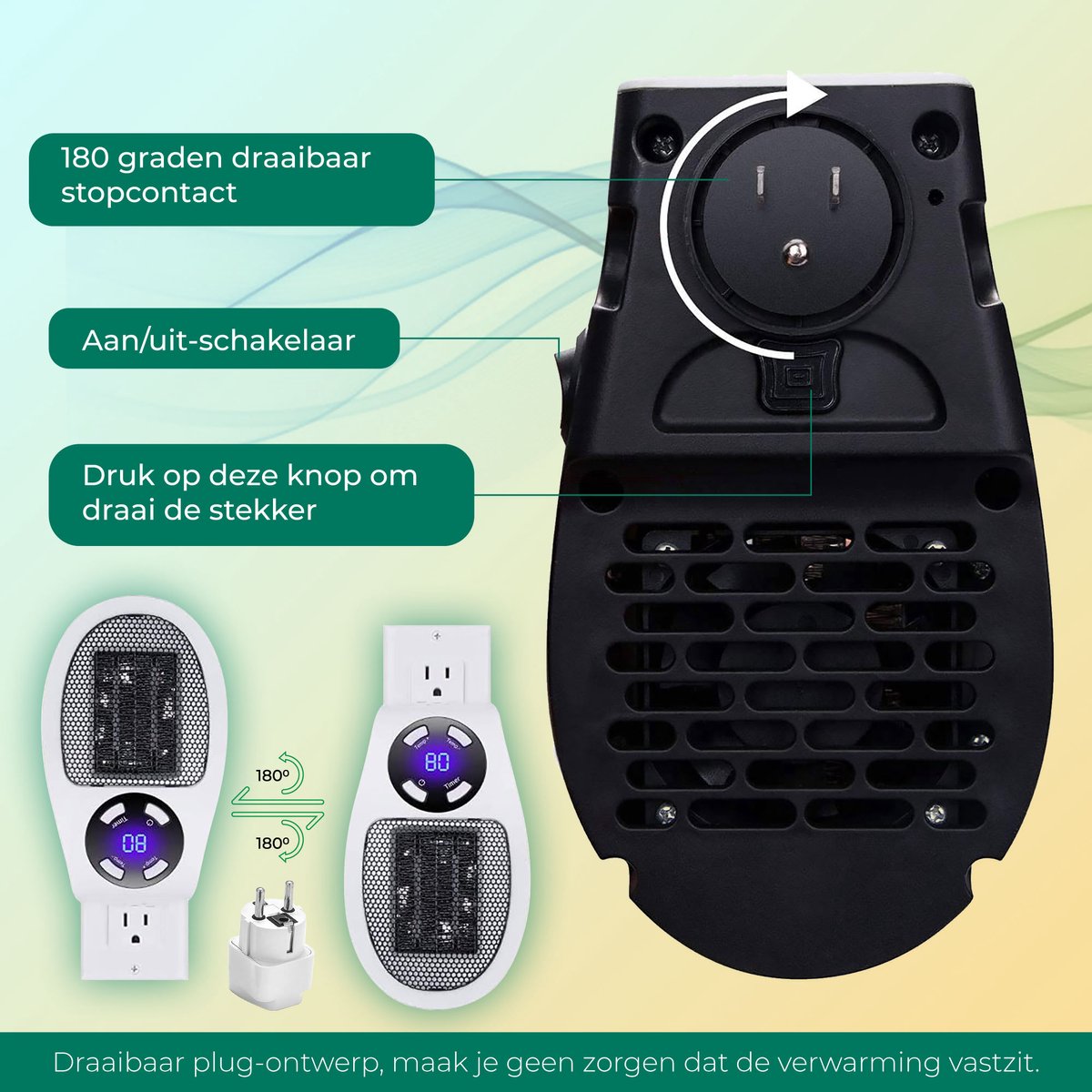 Tragbare Heizung 500 W