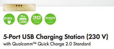 Chargeur Schwaiger LAD450 532, 2 pièces, pour appareils mobiles, intérieur, argent, blanc