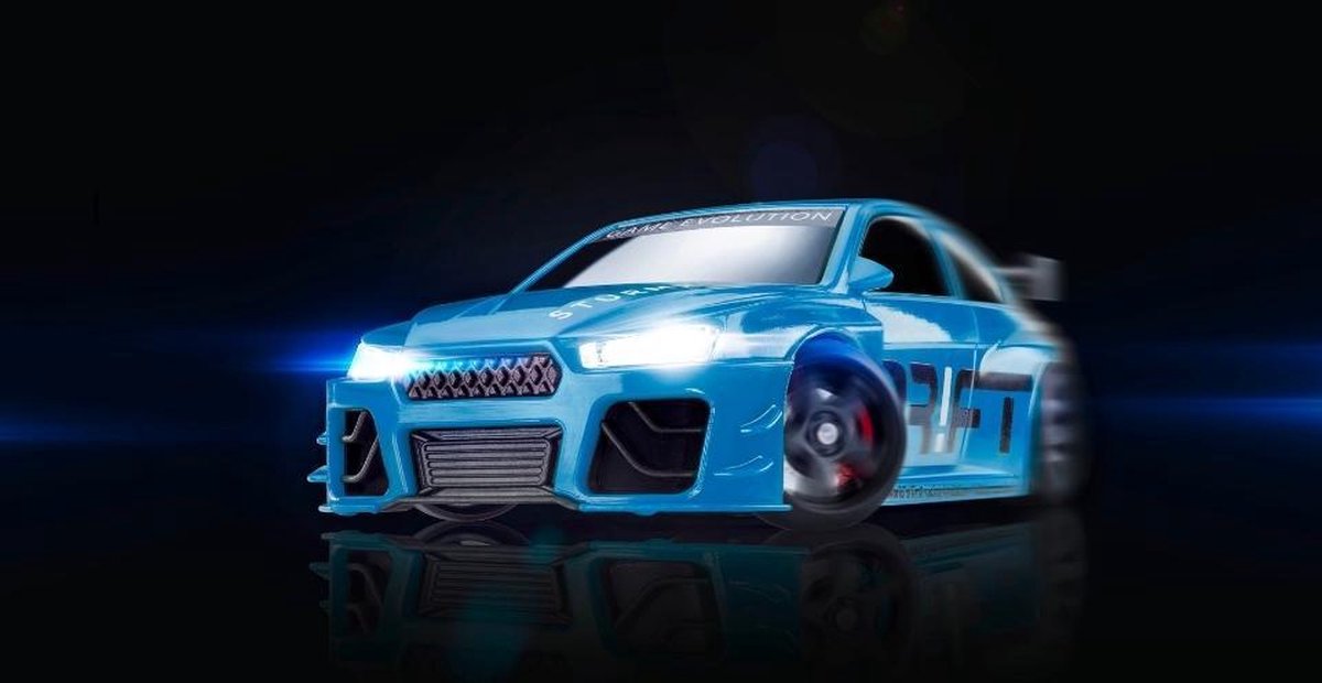 Drift Sturmkind Blue Blizzard - Drift-Car - Elektromotor - Betriebsbereit (RTR) - Blau - Junge - Kun