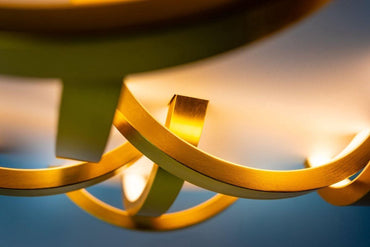 ETH Deckenleuchte Solar LED | Weißes Gold