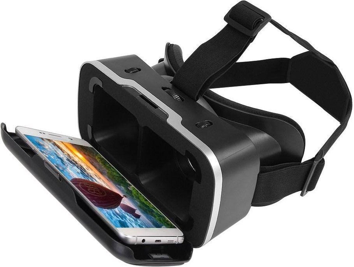 VR SHINECON IMAX Screen 3D Virtual Reality Brille für 4-6 Zoll Smartphones - Schwarz