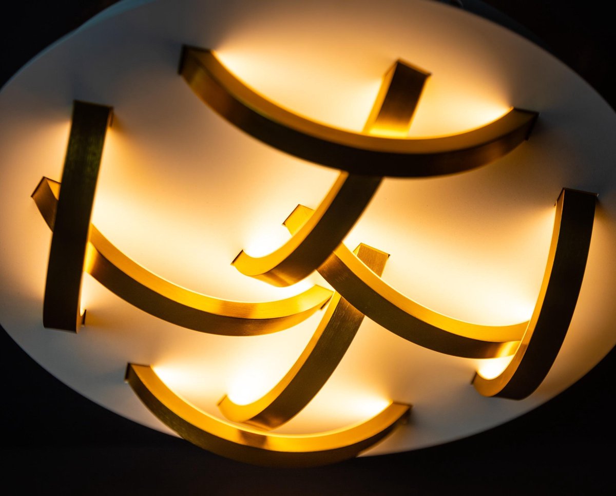 ETH Deckenleuchte Solar LED | Weißgold