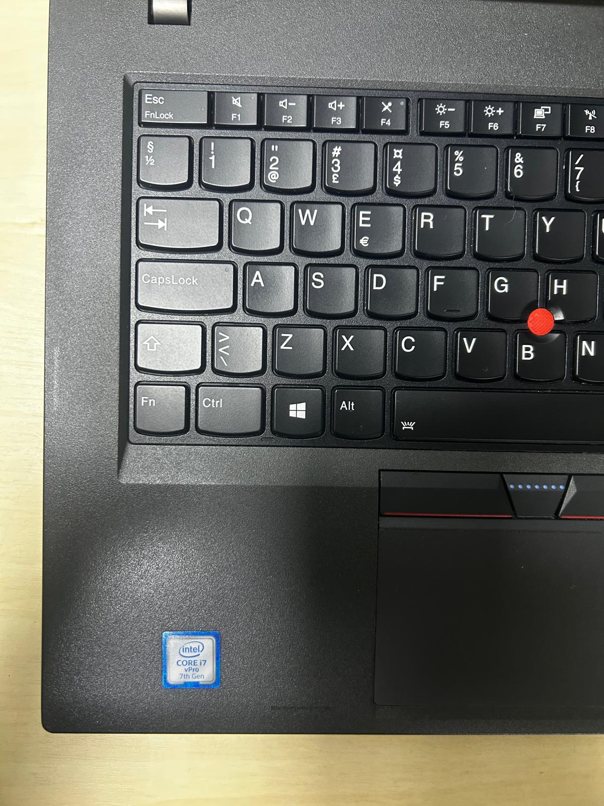 LENOVO Thinkpad T470p Intel Core i7-7820HQ 2.9 GHz 16 GB RAM 500 GB 13.1 Notebook