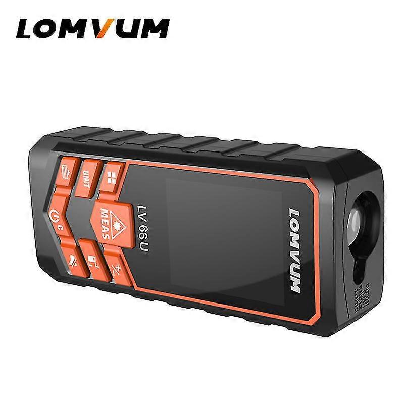 Lomvum Laser-Entfernungsmesser Lv66u Auto Level Entfernungsmesser Elektronische Analyse Messgerät Entfernungsmesser 40m-120m