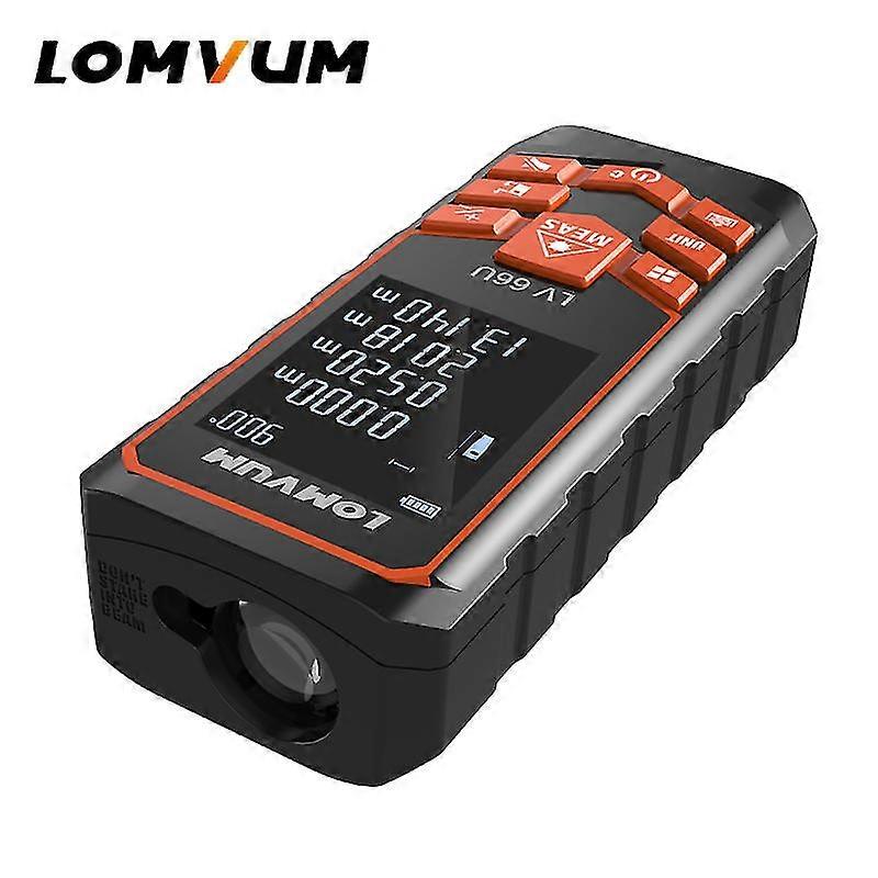 Lomvum Laser-Entfernungsmesser Lv66u Auto Level Entfernungsmesser Elektronische Analyse Messgerät Entfernungsmesser 40m-120m