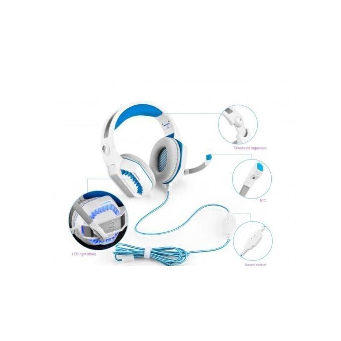 Beexcellent GM-2 Gaming-Headset, 3,5 mm Surround Sound, Rauschunterdrückung, LED