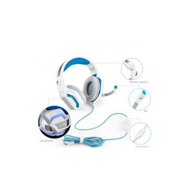 Beexcellent GM-2 Gaming-Headset, 3,5 mm Surround Sound, Rauschunterdrückung, LED