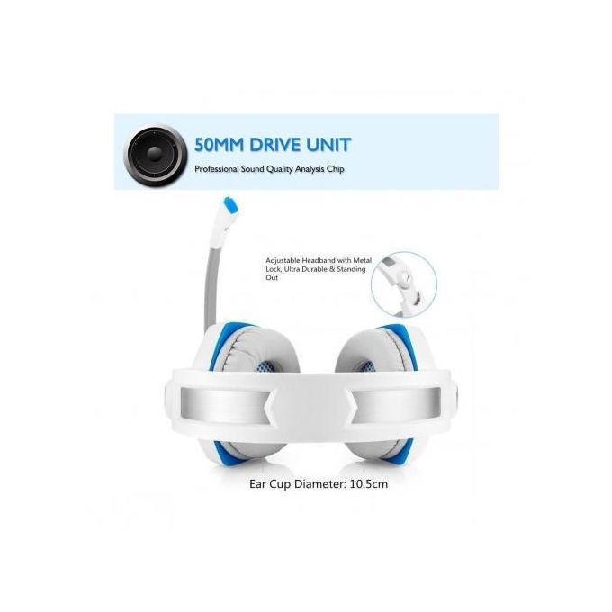 Beexcellent GM-2 Gaming-Headset, 3,5 mm Surround Sound, Rauschunterdrückung, LED