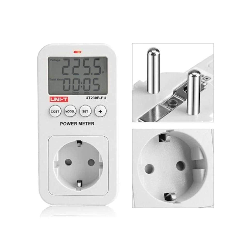 UNI-T UT230B-EU Serie UT230B EU-Buchse, 100 V-260 V, 0 A-16 A, 1 W-3680 W