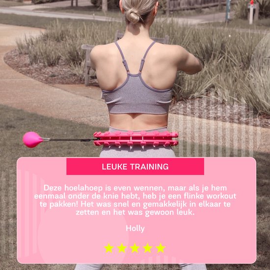 Smart Hula Hoop Fitness – Beschwerter Hula Hoop für Erwachsene und Kinder – Fitness Hula Hoop – Hoop Fitness