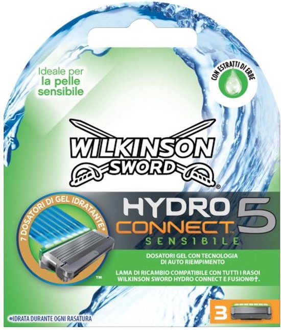 9 x Wilkinson Hydro 5 Connect Sensitive Rasierklingen 3 x 3er Packung