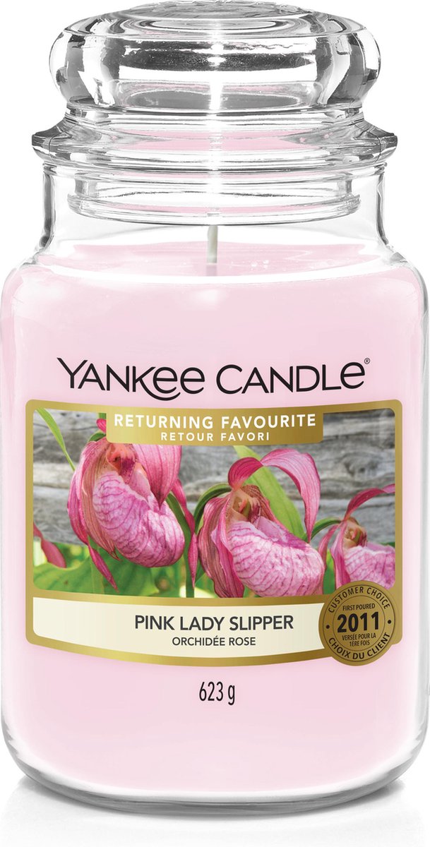 Yankee Candle Pink Lady Slipper Duftkerze 623 g