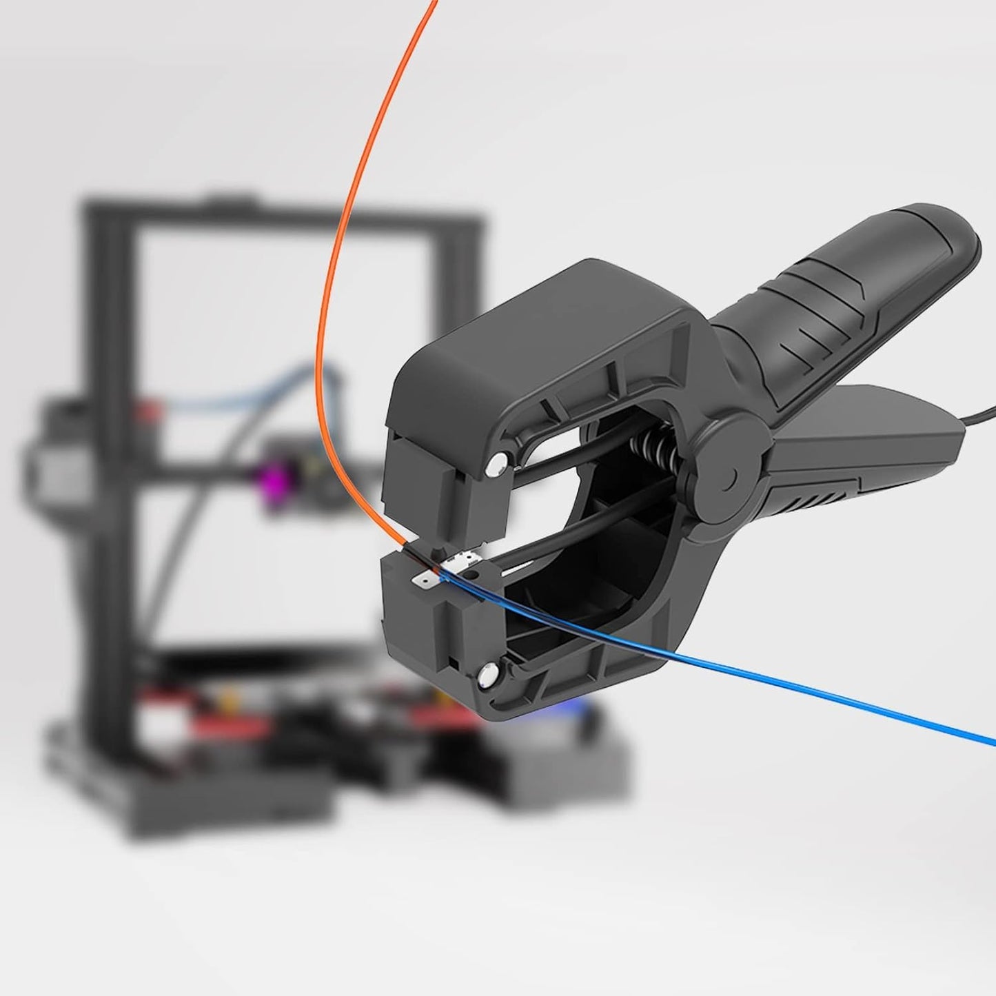 Tseriact 1,75 mm Filamentanschluss, 3D-Filament, der Anschluss, 3D-Filamentschweißanschluss, einfache Bedienung, gebrochenes 3D-Filament für alle Arten von PLA/ABS/PETG/PC/PP/PVB/Hip-Material