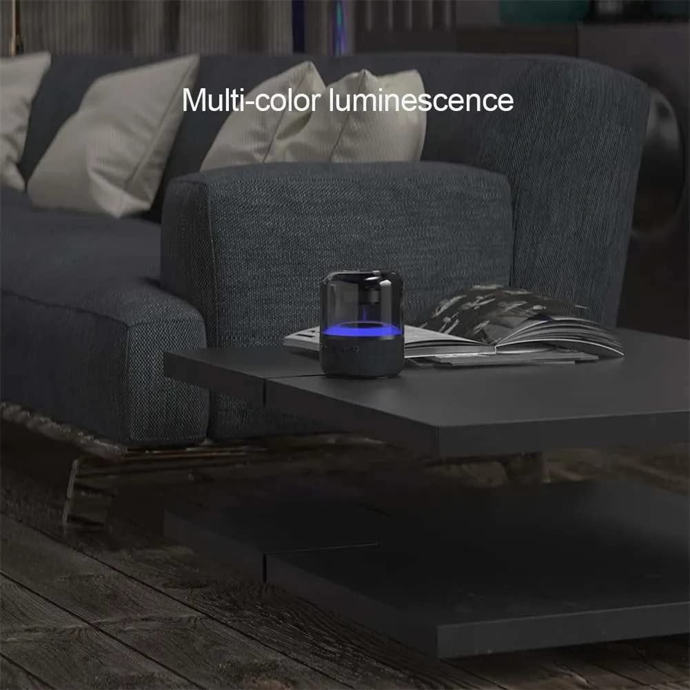 Uranus™ Z5 kabelloser Bluetooth BT v5.0 tragbarer Lautsprecher mit 4–8 Stunden Backup, integriertem wiederaufladbarem Akku, UKW-Radio | AUX | mSD | USB | 360-Grad-LED-Lichtshow