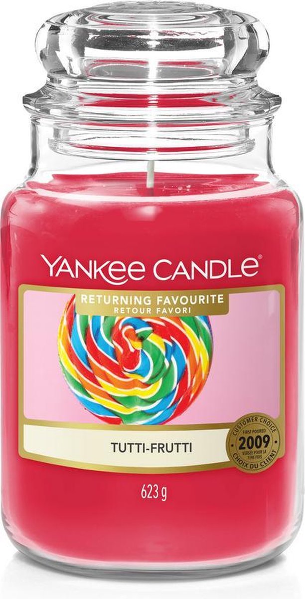Yankee Candle Housewarmer Large Jar Tutti Frutti Duftkerzen (623g)