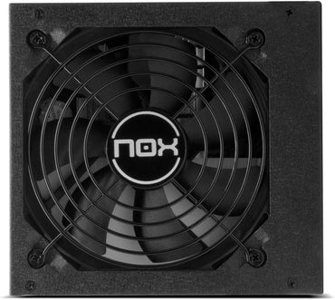 Nox Urano SX 500 - NXURSX500 Netzteil 500 W, Green Power Efficiency, 120 mm Lüfter mit Kugellagersystem, kompatibel mit Intel PFC, Schwarz
