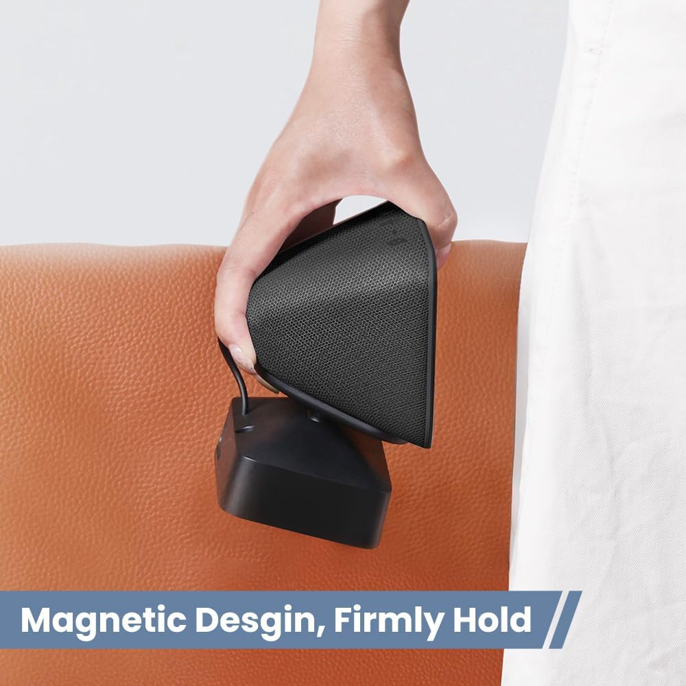 GGMM ES5 Akku für Show (5. Gen), Smart Speaker Zubehör, Akku & Ständer, 2-in-1 Ladestation mit Halterung, 10.000 mAh, ca. 9,5 Stunden Akkulaufzeit (Anzeige 5 nicht im Lieferumfang)