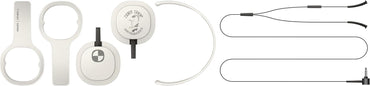 Casque supra-auriculaire Philips O'Neill Cruz SHOW 3305 STKR/00 avec basses supplémentaires et fonction casque universelle, blanc/noir