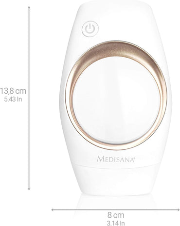 Traitement d'épilation Medisana IPL 840, traitement d'épilation avec une surface lisse et haute, réduction des poils avec 100 000 impulsions lumineuses, traitement d'épilation avec capteur élevé et 6 intensités