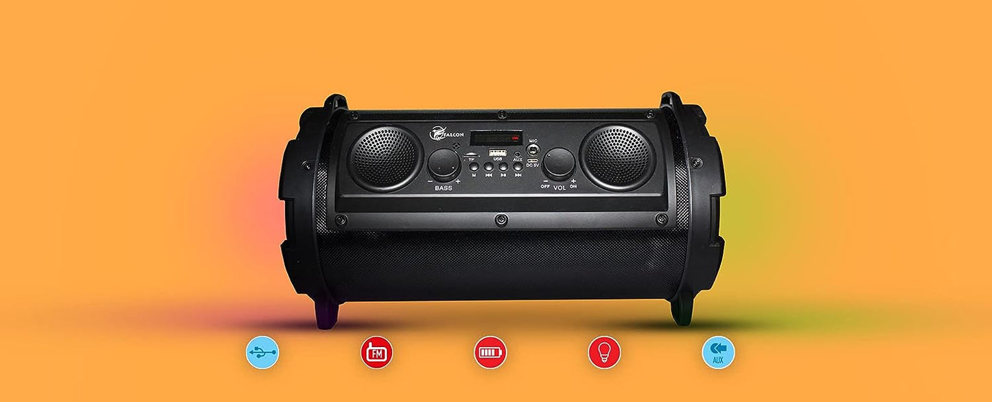 Falcon Bluetooth BoomBox 20W Bluetooth-Lautsprecher YM-135