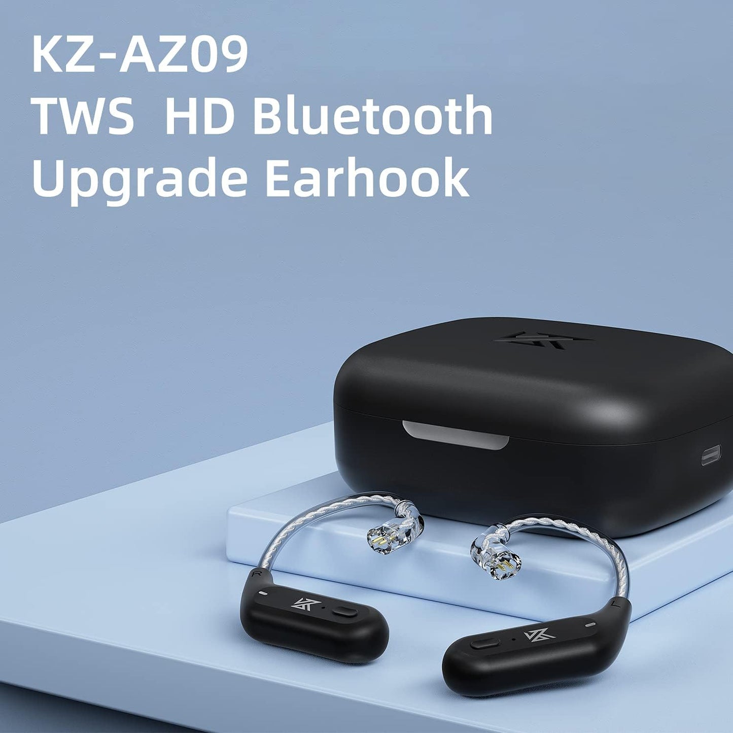 KZ AZ09 Typ-B Bluetooth 5.2 Wasserdichtes Bluetooth-Modul-Upgradekabel für ZST/ZSTX/ZS10/AS06/AS10/BA10/ZSR/ES4 (B-Pin)