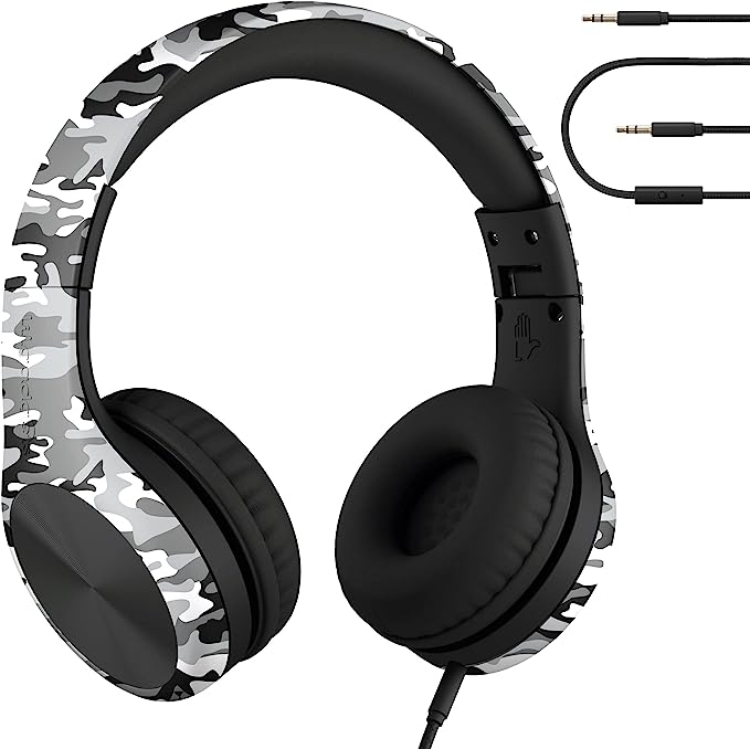 LilGadgets Connect+ Pro Kabelgebundene Kinderkopfhörer – Entwickelt für den Komfort von Kindern, kinderfreundliches, praktisches Over-Ear-Headset