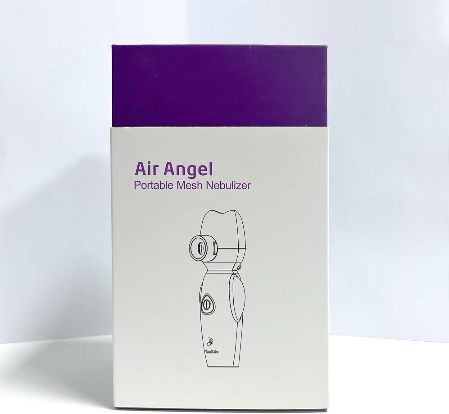 FEELLIFE Inhalationsgerät für Kinder Leiser mesh Inhalator für Babys Musikfunktion Tragbarer, Leicht & effektiv bei Atemwegserkrankungen 2 Medizinbecher inklusive (Blau)