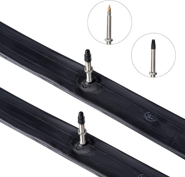 YunSCM 2Pcs 45/57-406 Verdickung 20 Zoll Schlauch 20x1,75/1,95/2,25 FV32mm Presta Ventil Kompatibel 20 Zoll Kinderfahrrad/Elektrofahrrad/Schlauch 20x1,75 20x1,95 20x2,0 20x2,10 20