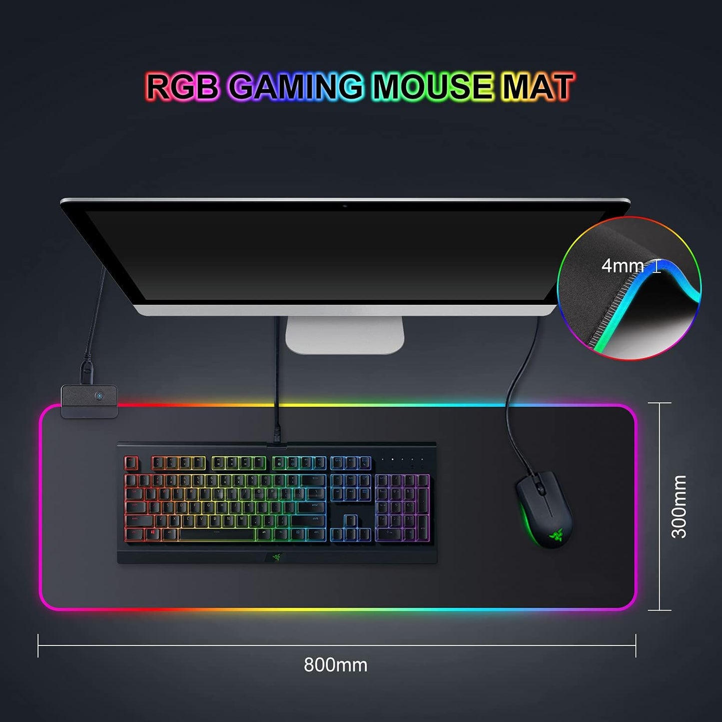 RGB Gaming – 800 x 300 mm –