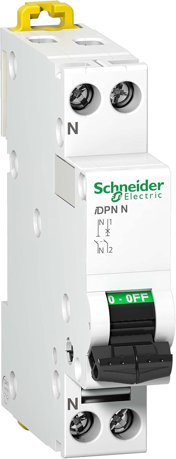Schneider A9N21725 Leistungsschalter - IDPN - 1P+N, 13 A, C-Typ