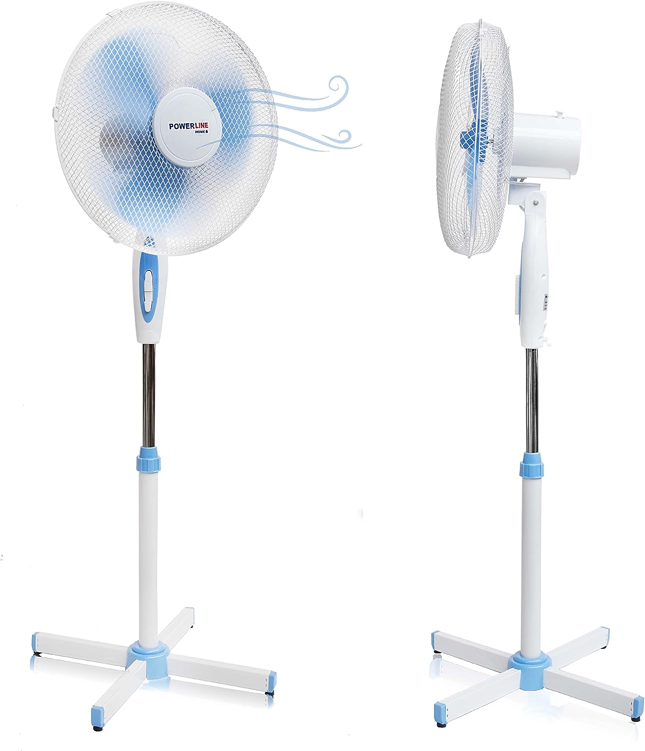 PowerLine Standventilator SkyBlue 40 cm