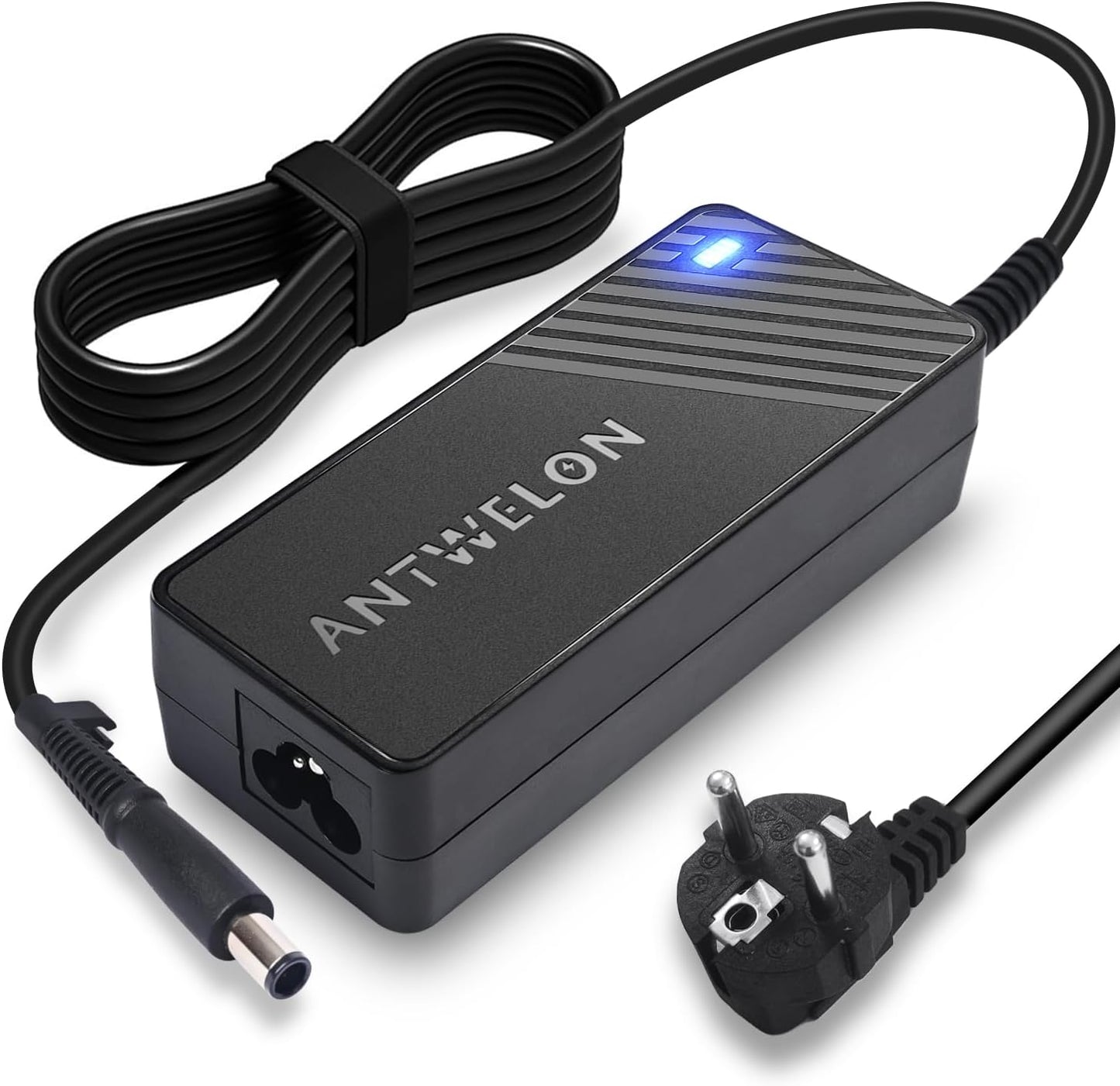 ANTWELON 65W Laptop Netzteil Ladekabel 18,5V 3,5A für HP Pavilion G4 G6 G7 M6, Compaq Presario CQ56 CQ57 CQ60, Envy M7 M6, EliteBook 840 850 G1 G2, Probook 430 440 G1 G2 AC 7,4*5,0mm