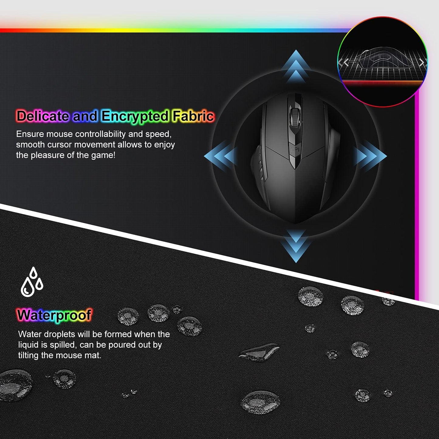 RGB Gaming – 800 x 300 mm –