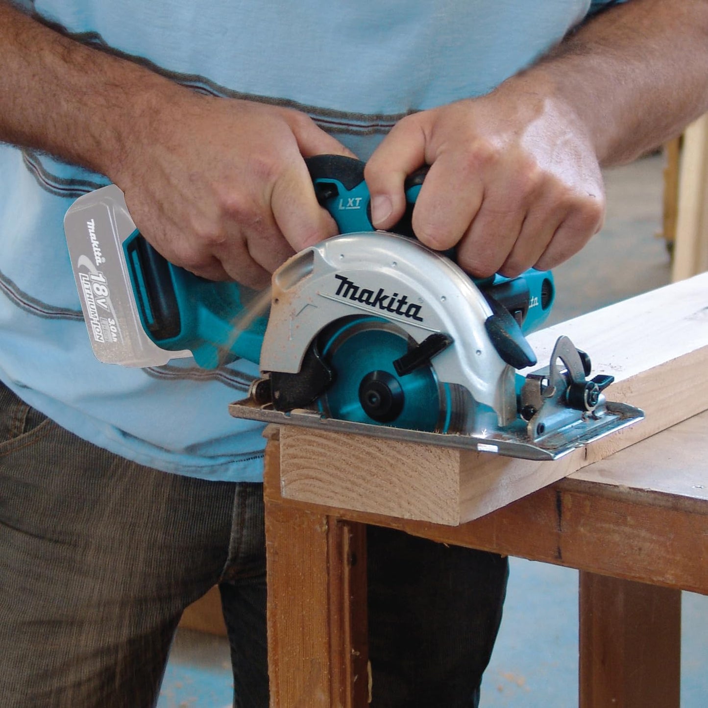 Makita DSS501Z Akku-Handkreissäge 51mm 18,0 V (Sägeblattschraube fehlt)