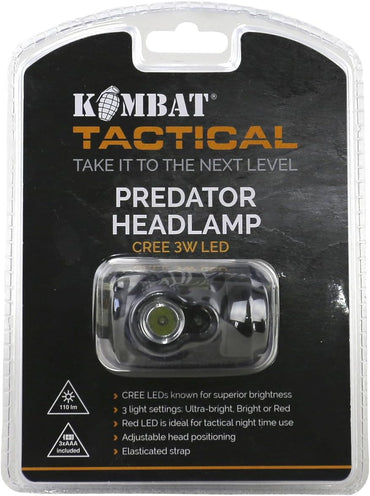 Lampe à agitation Kombat UK Predator, camouflage, taille unique