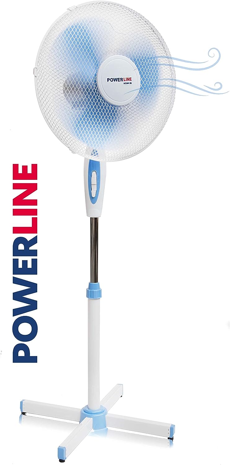 PowerLine Standventilator SkyBlue 40 cm
