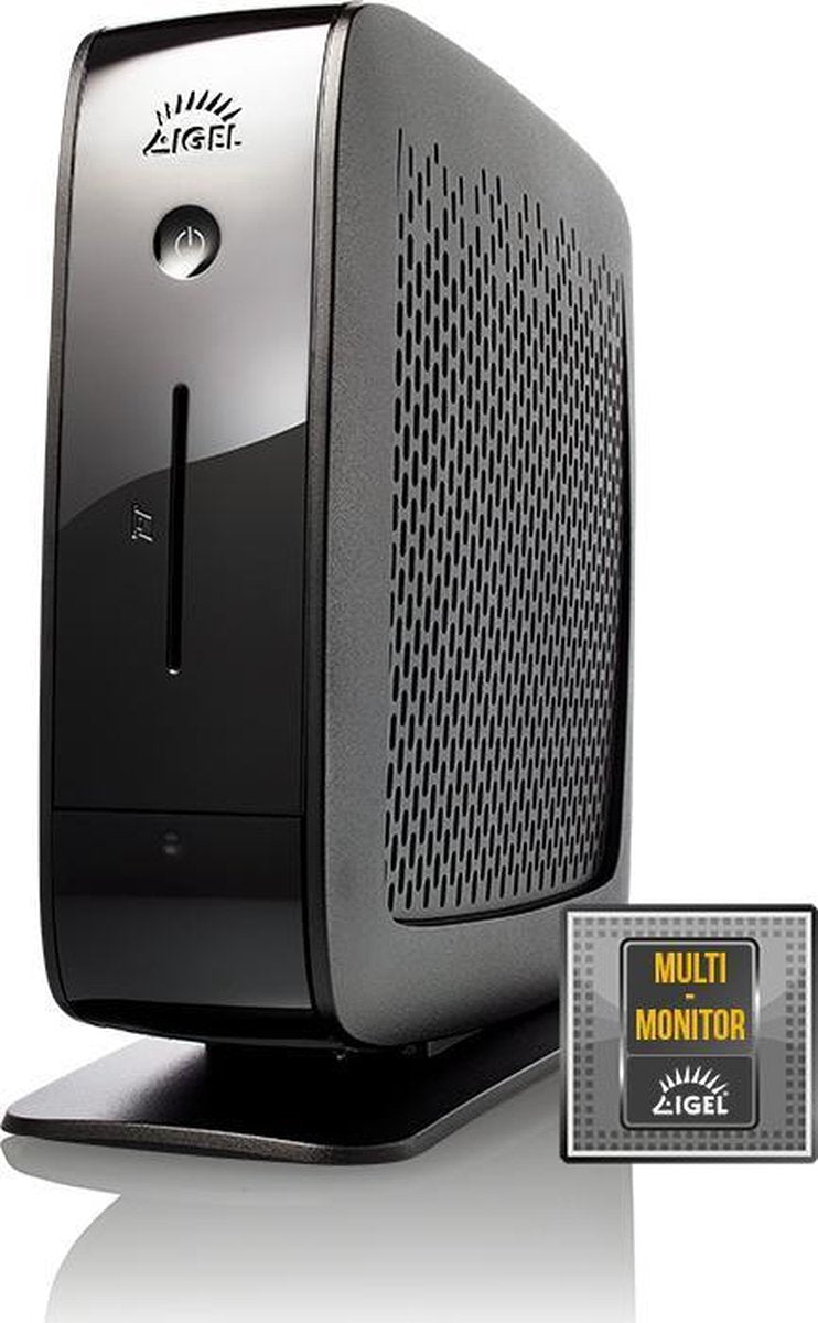 IGEL UD3(M350C)-LX, 2 GHz, 4 GB, 8 GB, eMMC, Schwarz, 75 x 75,100 x 100 mm