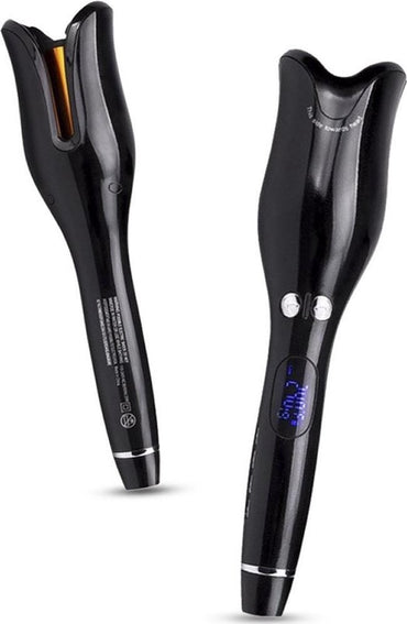 Umate Frauen Automatische Haarblockler Luft Spin n Curl Magic Keramik rotieren Locken, KeramikheizungRichtungsknöpfe,LCD -Temperaturanzeige