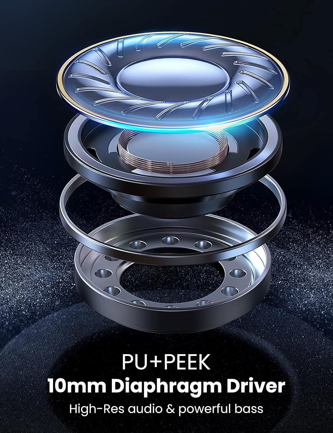 UGREEN Hitune X5 kabellose Ohrhörer Bluetooth 5.2