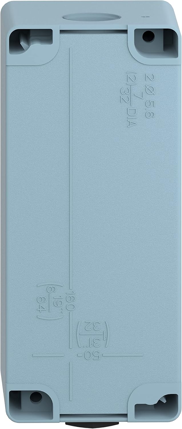 Schneider Elec Pic – MSS 53 51 – Leere Metallbox, 4 Löcher (ISO)