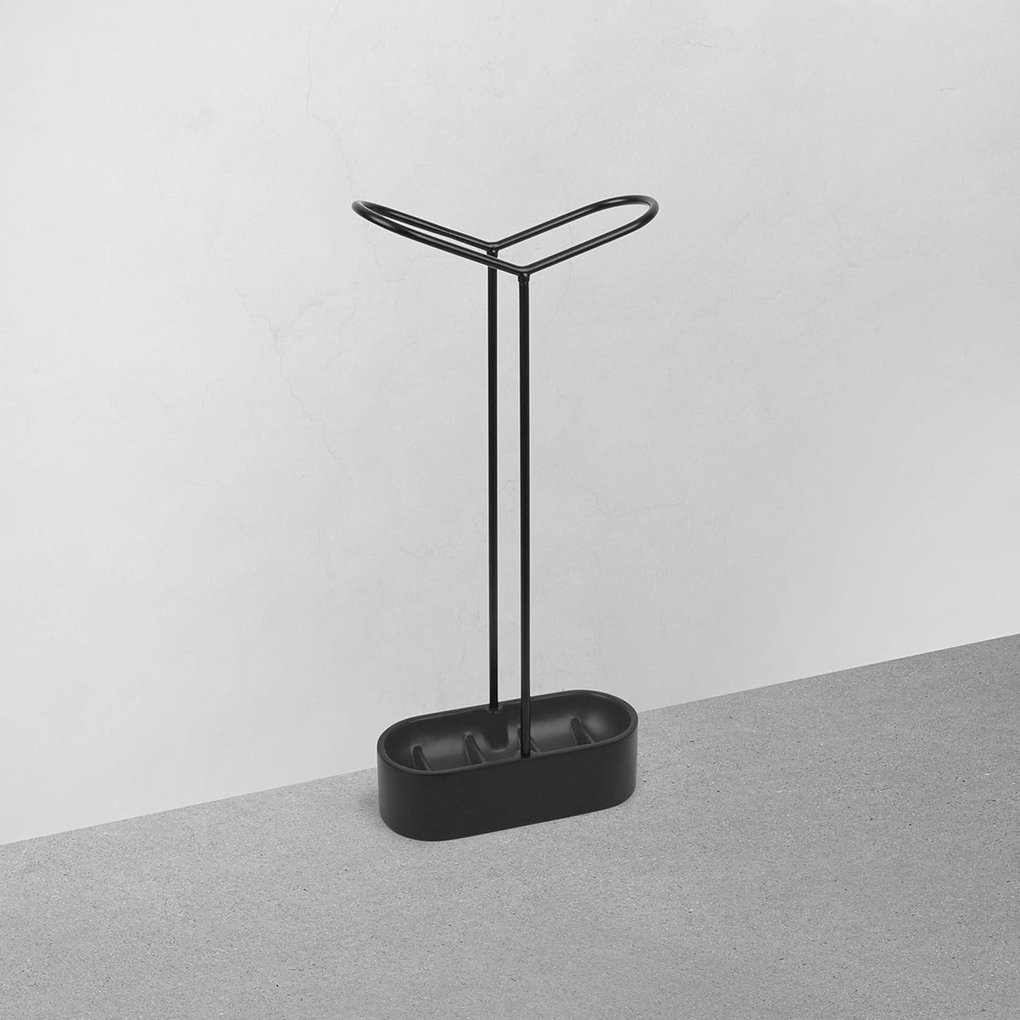 Umbra Holdit Schirmständer, Metall, Schwarz, 24 x 10 x 52 cm