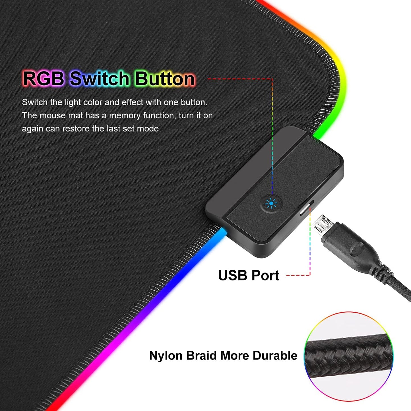 RGB Gaming – 800 x 300 mm –