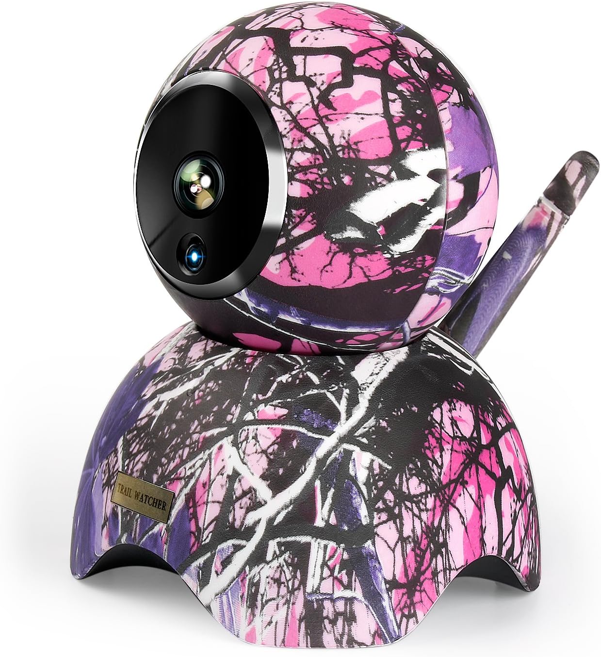 TRAIL WATCHER IP-Kamera 1080P HD WiFi-Überwachungskameras 10M IR-Nachtsicht-Heimsicherheitskamera Haustier-Babyphone mit Bewegungserkennung 2-Wege-Audio-Fernalarmunterstützung