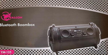 Falcon Bluetooth BoomBox 20W Bluetooth-Lautsprecher YM-135