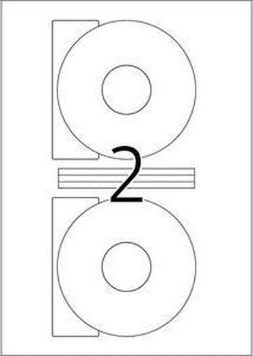 Herma CD-Etiketten weiß ø 116 SuperPrint 200 Stk.