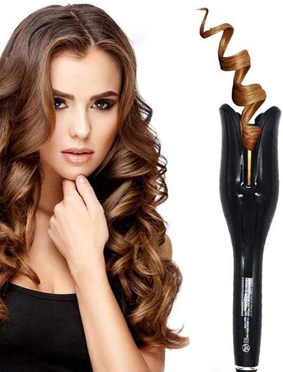 UMATE Air Spin N Curl stapster rotierender lockenwickler mit keramikplatte, tragbarer kabelloser zauberstab