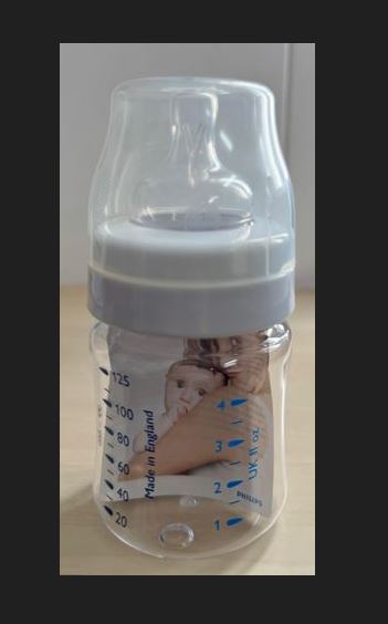 Philips Avent 2er-Pack 0-3 Monate 0-6 Monate Schnuller und 2 Babyflasche